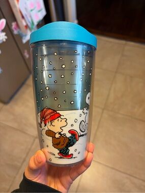 Tervis: Blue Cartoon Winter Kids Tumbler with Lid